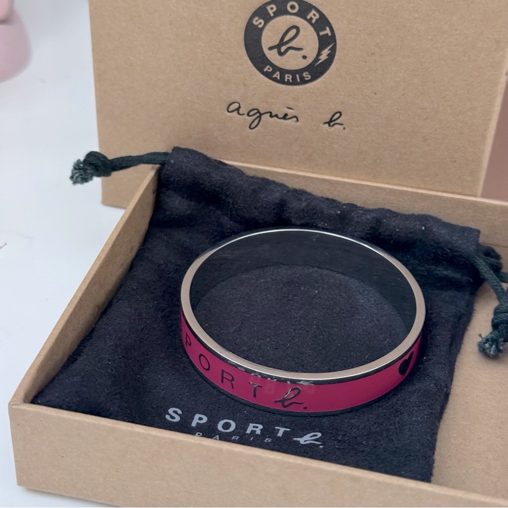 agnès b. bangle bracelet (sport b.) PREOWNED